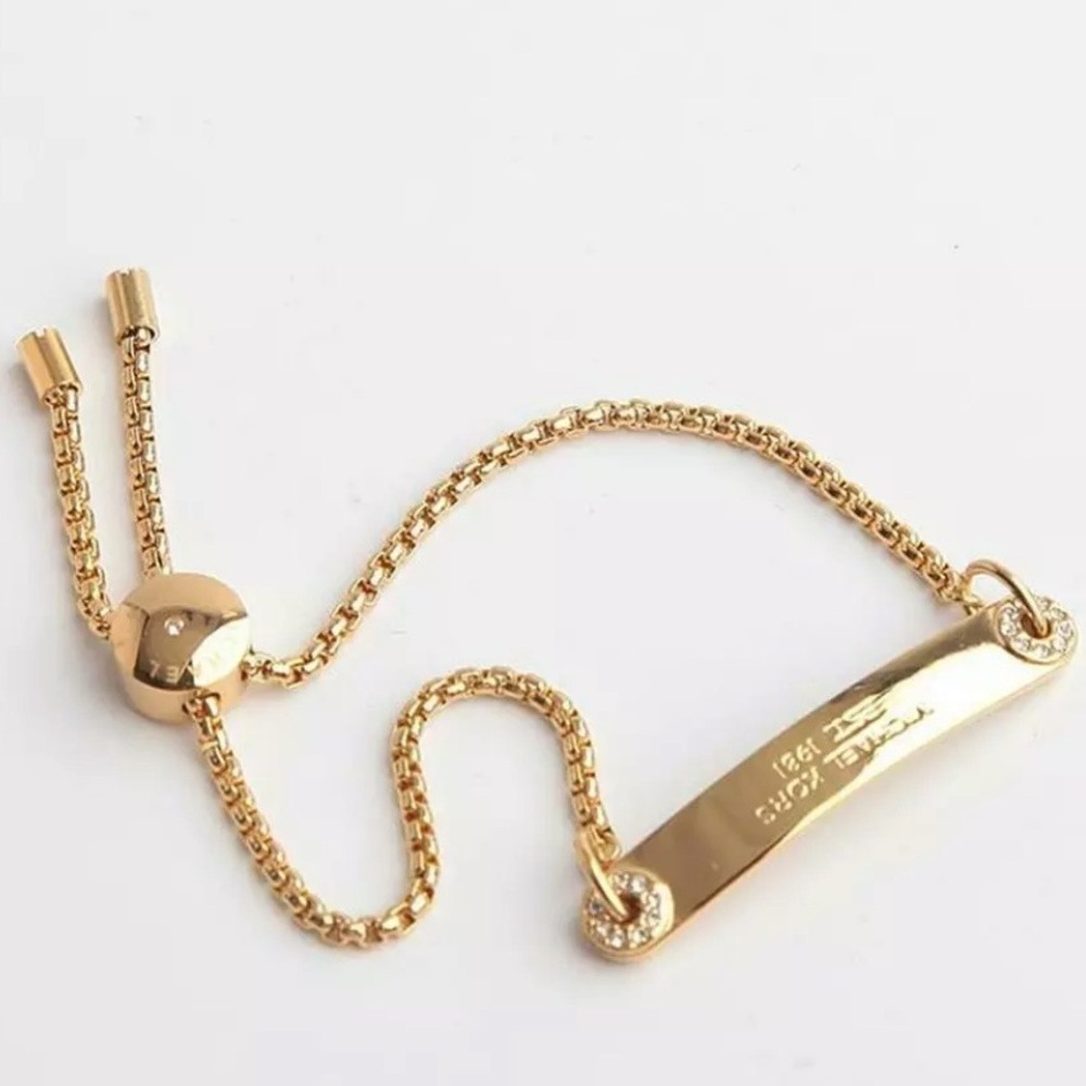 NWT MICHAEL KORS Haute Hardware Gold-Tone Bracelet